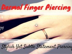 Dermal Finger Piercing