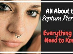 Everything you need to know about a septum piercing