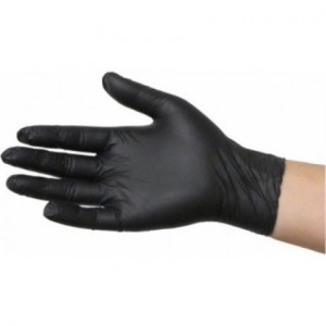 Black Latex Gloves
