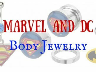 DC and Marvel Body Jewelry